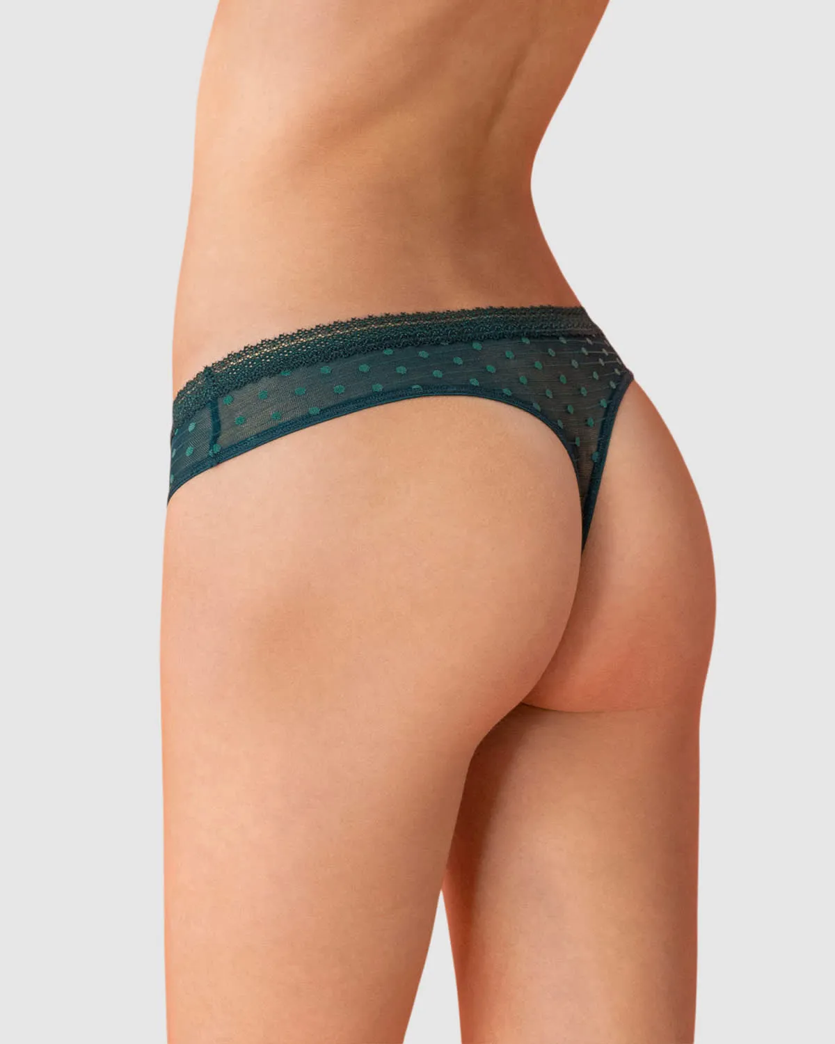 Panty tipo Tanga Brasilera en Encaje