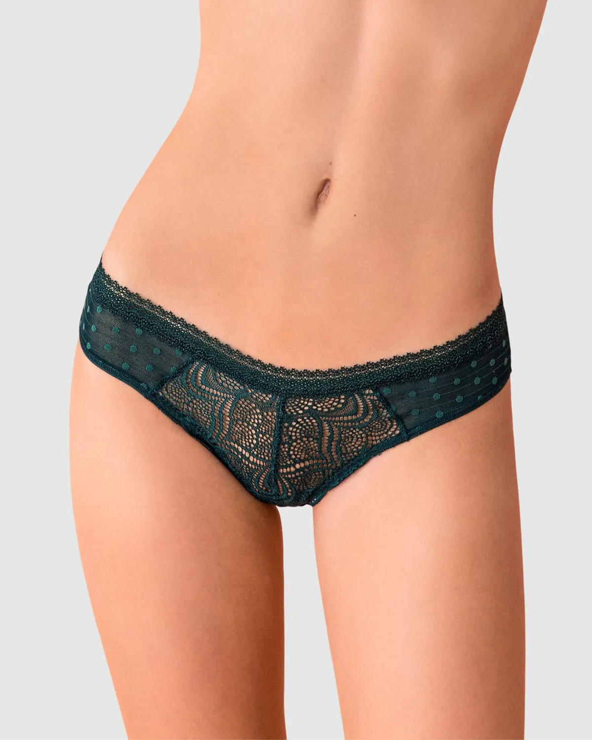 Panty tipo Tanga Brasilera en Encaje